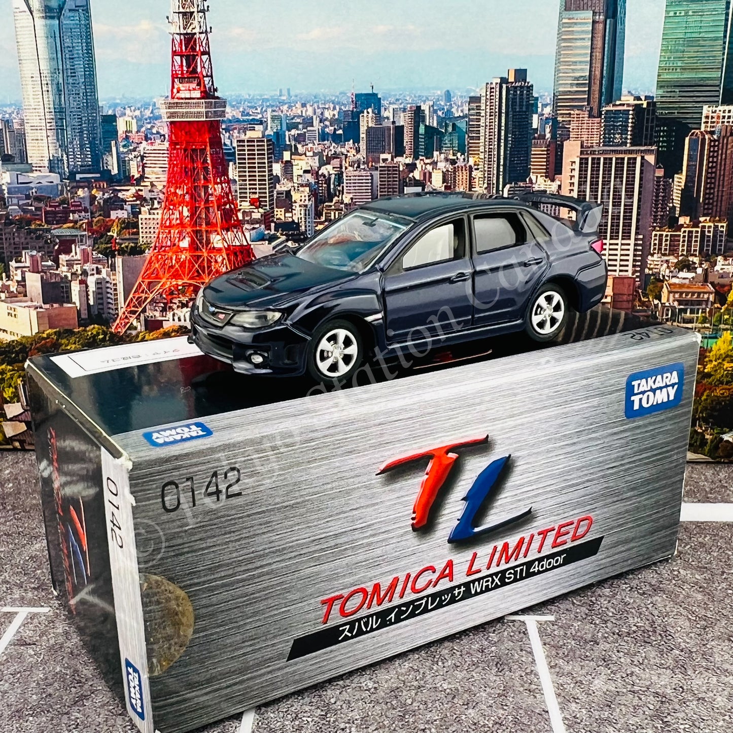 TOMY TOMICA LIMITED Subaru WRX STi 4door 0142