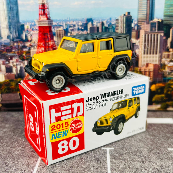 TOMICA 80 Jeep WRANGLER First Edition