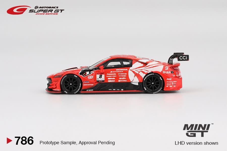 MINI GT 1/64 Japan Exclusive Honda NSX-GT “Type S” GT500 #8 “ARTA MUGEN NSX-GT ” ARTA 2023 SUPER GT Series MGT00786-BL