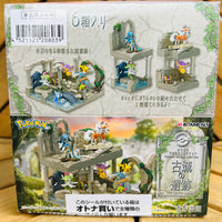 RE-MENT Pokemon Diorama Collection - Old Castle Ruins - Complete set of 6