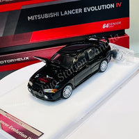 MOTORHELIX 64SENIOR SERIES 1/64 Mitsubishi Lancer Evolution IV Black M64004