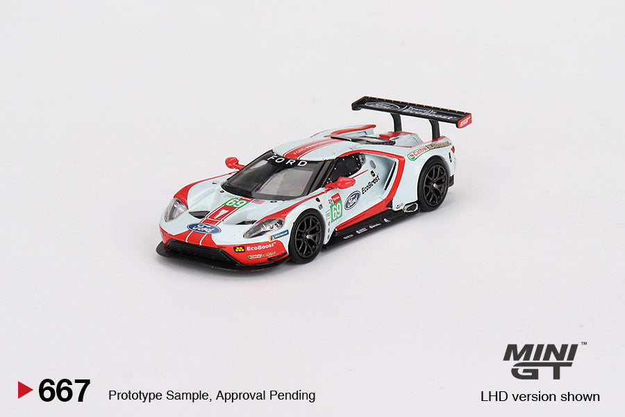 MINI GT 1/64 Ford GT LMGTE PRO 2019 24 Hrs of Le Mans Ford Chip Ganassi Team 4 Cars Set MGTS0010