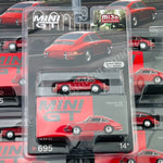 MINI GT 1/64 Porsche 901 1963 Signal Red LHD MGT00695-MJ (BLISTER PACK)