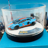 PGM 1/64 LBWK LP700-4 Gulf (Fully Opened with Round Turntable Display)