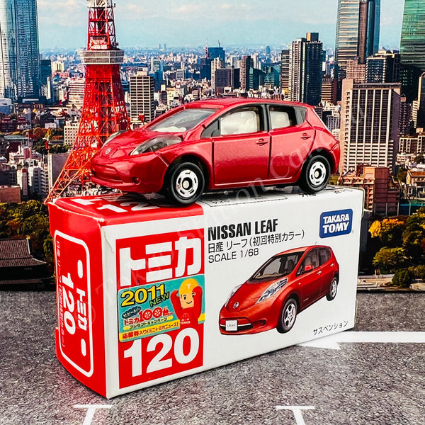 TOMICA 120 Nissan LEAF (First Edition) 4904810392460