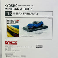 KYOSHO MINI CAR & BOOK (No. 13) 1/64 NISSAN FAIRLADY Z BLUE 4548565434640