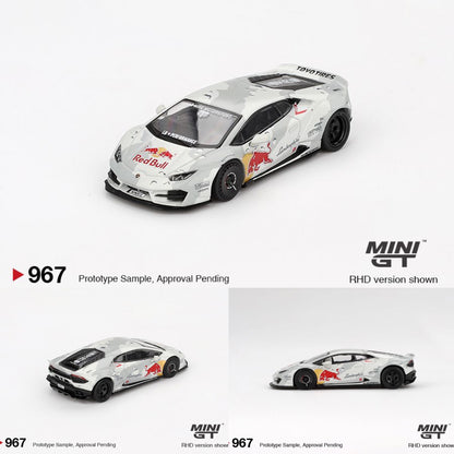 MINI GT 1/64 Lamborghini Huracan LB★WORKS ver. 2 Mad Mike NIMBUL MGT00967-BL