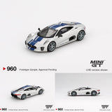 PREORDER MINI GT 1/64 Jaguar C-X75 Silver MGT00960-L (Approx. Release Date : Q2 2025 subject to manufacturer's final decision)