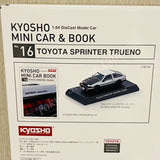 KYOSHO MINI CAR & BOOK (No. 16) 1/64 TOYOTA SPRINTER TRUENO
