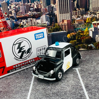 TOMICA EVENT MODEL Subaru 360 Oversea Patrol Car