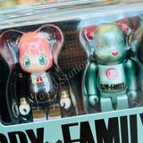 BEARBRICK SPY x FAMILY 100% 2 PCS