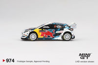 PREORDER MINI GT 1/64 Ford Puma Rally1 #13 M-Sport Ford WRT 2024 Rally Monte Carlo  MGT00974-L (Approx. Release Date : Q2 2025 subject to manufacturer's final decision)