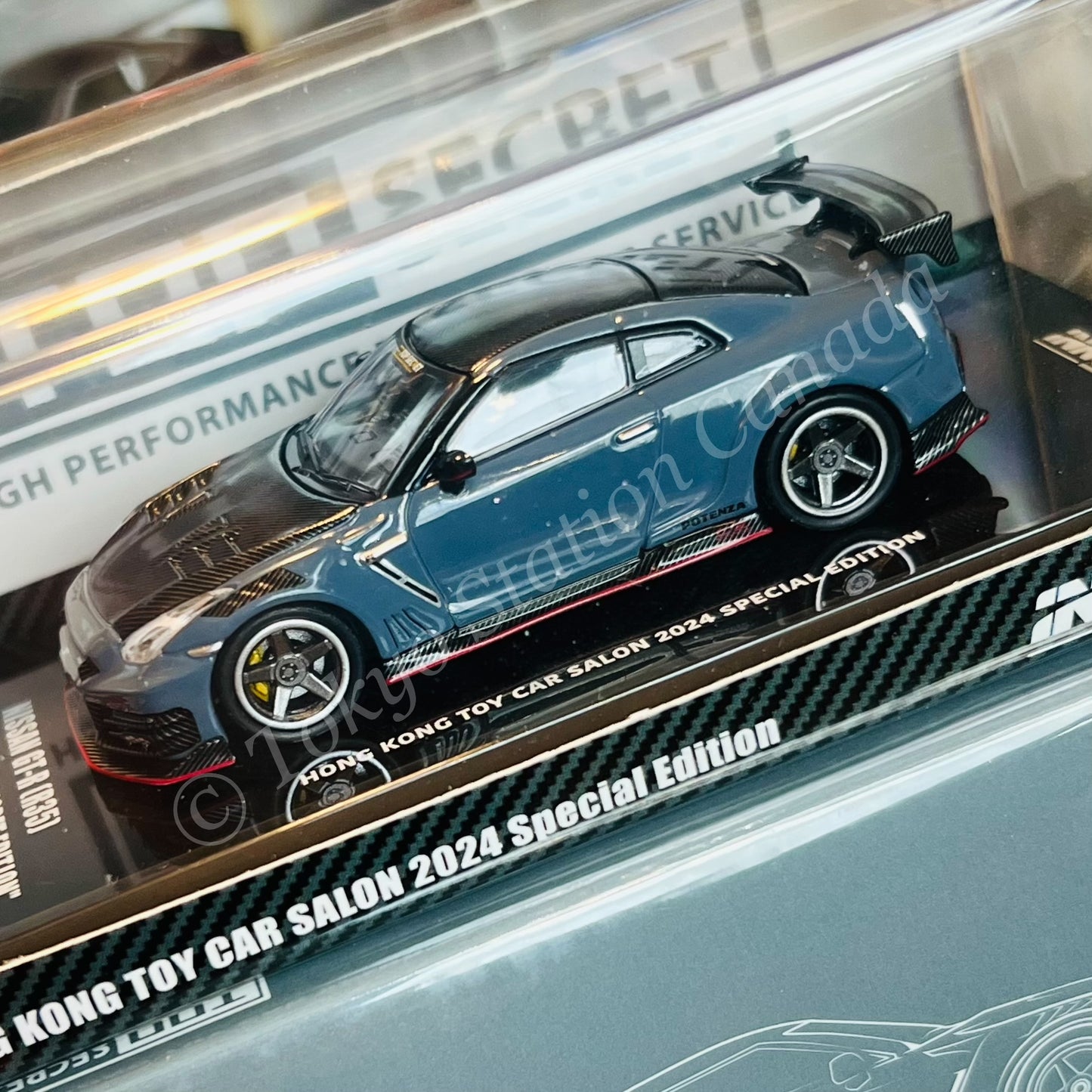 INNO64 1/64 NISSAN GT-R (R35) "TOP SECRET EDITION" Hong Kong Toy Car Salon 2024 Special Edition IN64-R35TS-HKTS24