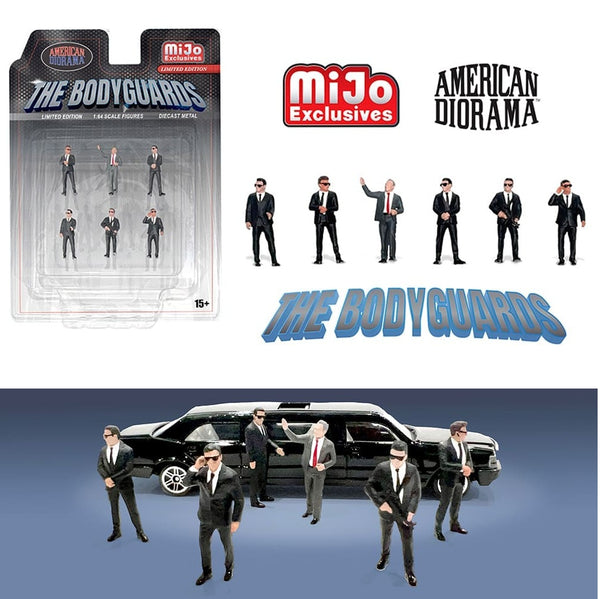 AMERICAN DIORAMA 1/64 Figures The Bodyguards AD-2421MJ