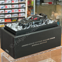 INNO64 1/64 LBWK F40 Matte Black  HONG KONG TOYCAR SALON 2023 SPECIAL EDITION IN64-LBWKF40-HKTS23