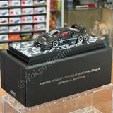 INNO64 1/64 LBWK F40 Matte Black  HONG KONG TOYCAR SALON 2023 SPECIAL EDITION IN64-LBWKF40-HKTS23