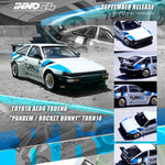 PREORDER INNO64 1/64 TOYOTA AE86 SPRINTER TRUENO "TURN14" PANDEM / ROCKET BUNNY IN64-AE86TP-TURN14 (Approx. Release Date : September 2023 subject to the manufacturer's final decision)