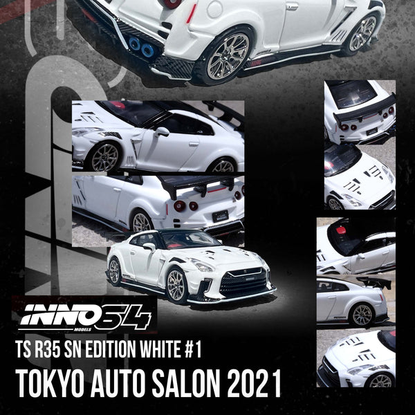 PREORDER INNO64 1/64 NISSAN GT-R (R35) "TOP SECRET" Tokyo Auto Salon 2021  IN64-R35TS-TAS2021 (Approx. Release Date : SEPTEMBER 2024 subject to the manufacturer's final decision)