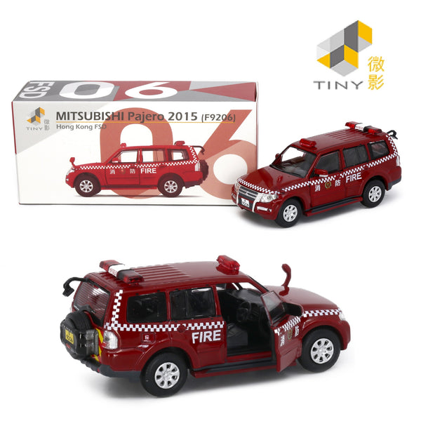 TINY 微影 06 Mitsubishi Pajero 2015 Hong Kong FSD (F9206)