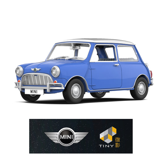 TINY 微影 1/50 Mini Cooper Blue ATC66174