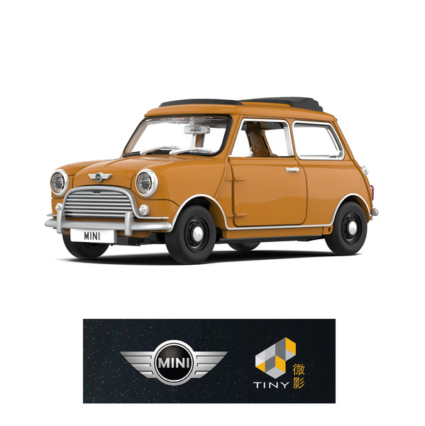 PREORDER TINY 微影 1/50 Mini Cooper Cooper Brown ATC66180 (Approx. Release Date : Q4 2024 subject to the manufacturer's final decision)