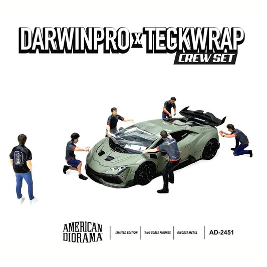 American Diorama 1:64- DarwinPro x Teckwrap Crew AD-2451MJ