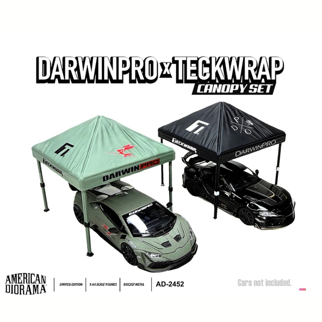 American Diorama 1:64 DarwinPro x Teckwrap Canopy set AD-2452MJ