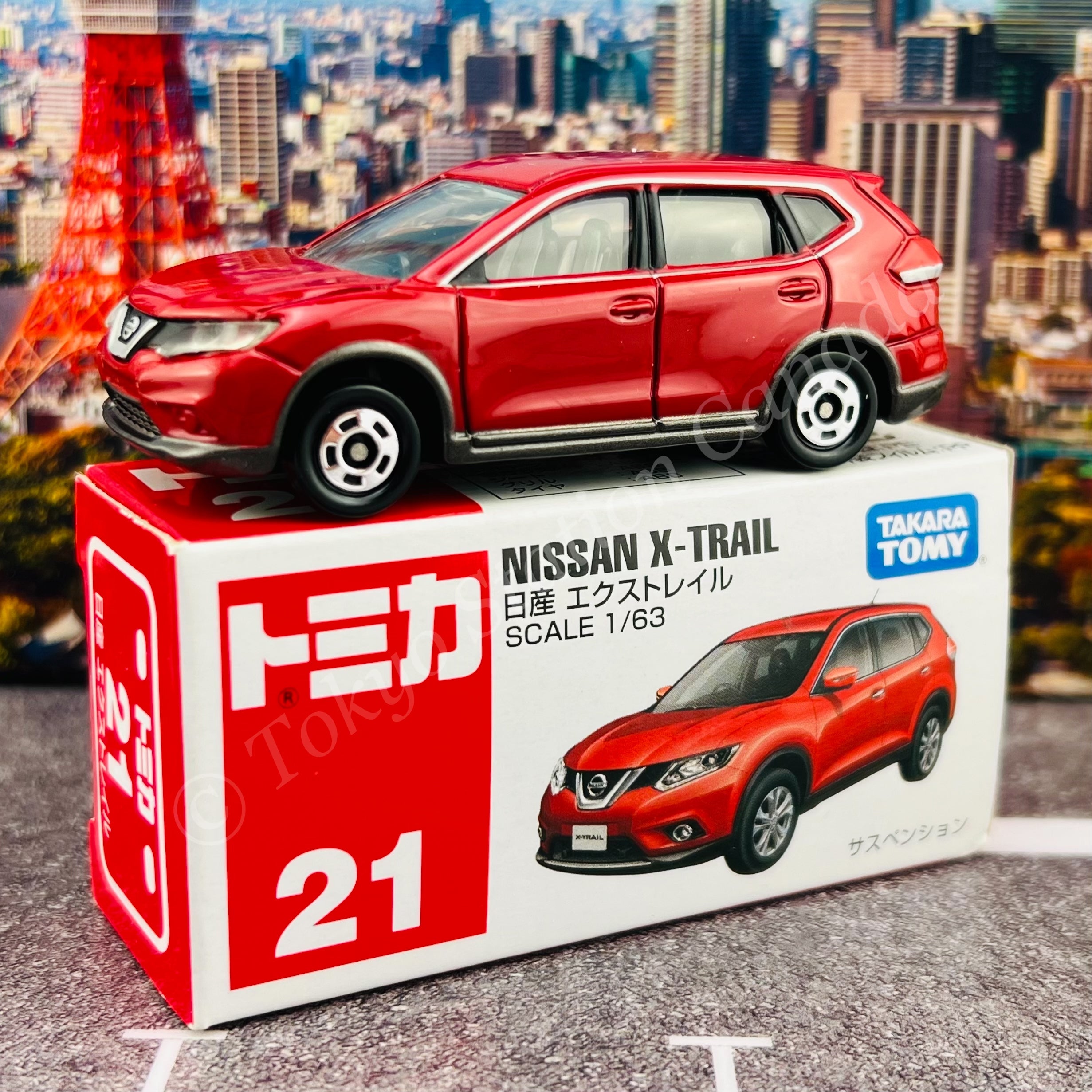 TOMICA 21 Nissan X-TRAIL – Tokyo Station