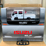 Model 1 1/64 Isuzu ELF NHR Custom Version White with Black Wheels LHD T66640