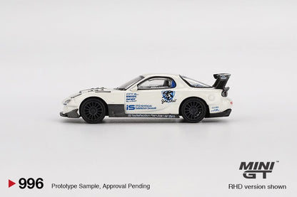 MINI GT 1/64 Mazda RX-7 (FD3S) Itosyoukai Rei-gouki with RE Amemiya MGT00996-BL