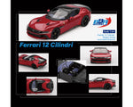 PREORDER BBR 1/64 Ferrari 12 Cilindri – Rosso Imola – Limited Edition BBRFER64033 (Approx. Release Date : Q4 2025 subject to manufacturer's final decision)