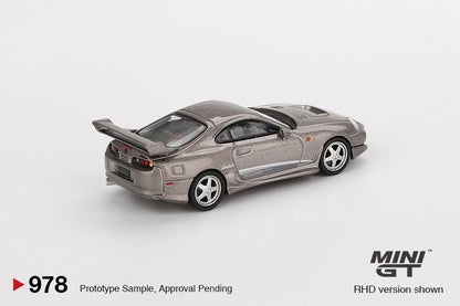 MINI GT 1/64 Toyota Supra VeilSide Combat V-II Combat Grey MGT00978