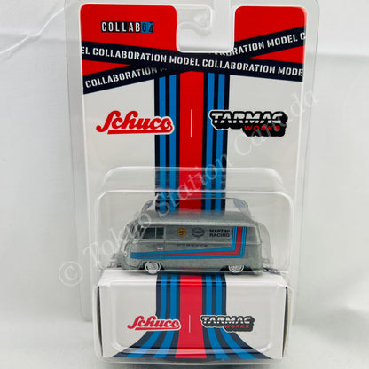 *CHASE CAR* Tarmac Works x Schuco 1/64 Volkswagen T1 Panel Van Martini Racing T64S-005-MAR