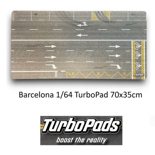 TurboPads 1/64 Barcelona Desktop Pad 70cm x 35cm