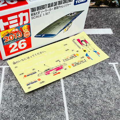 TOMICA 26 Tokai University Solar Car Tokai Challenger 4904810466451