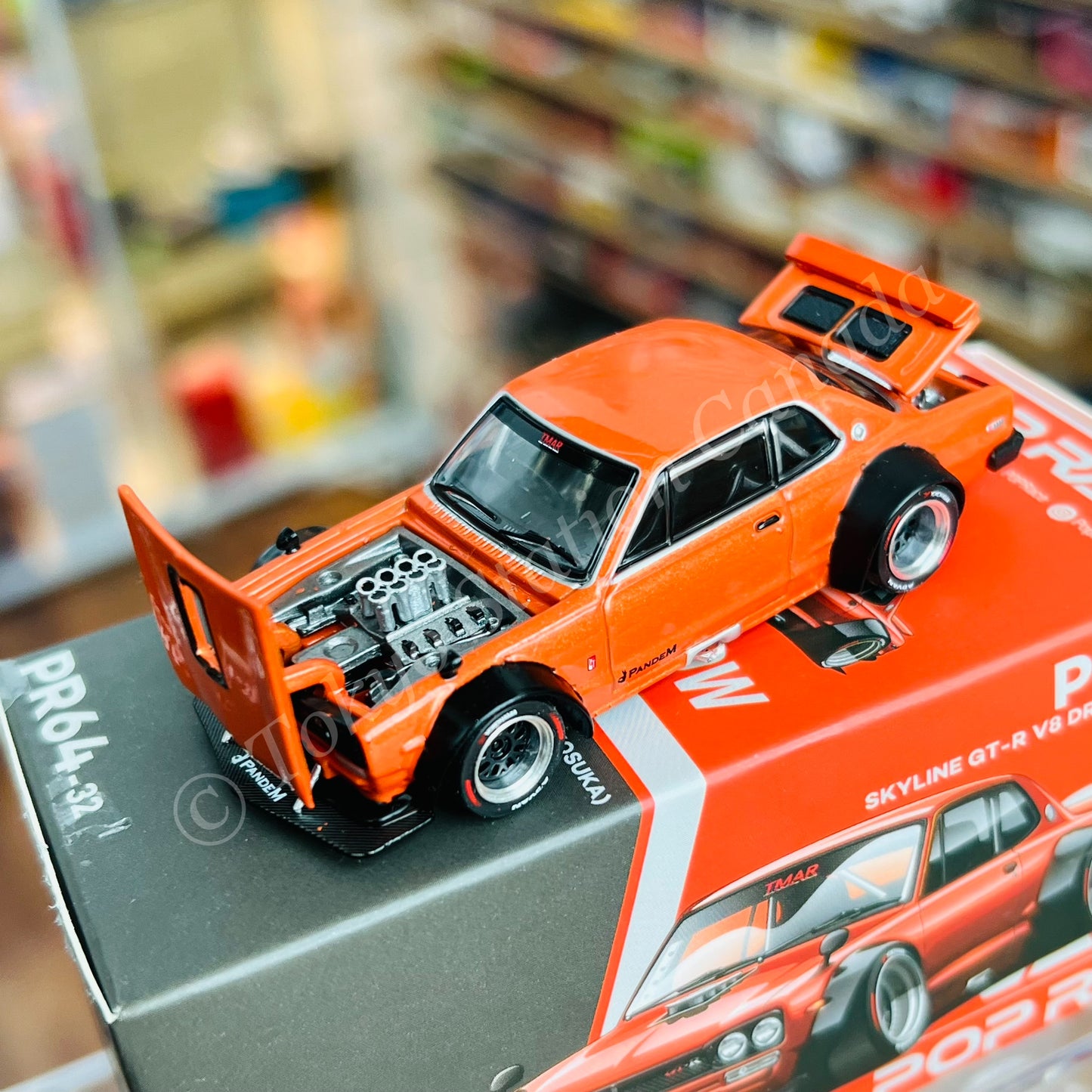 POPRACE 1/64 Skyline GT-R V8 Drift (Hakosuka) PR640032