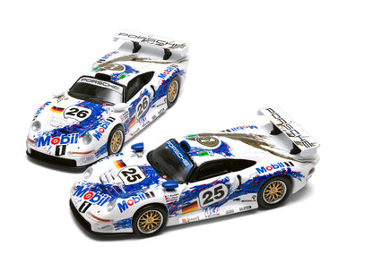 SPARKY x TINY 1/64 Sparky x Tiny 1/64 Porsche 911 GT1 2-car set 24h Le Mans 1996 #25 & #26 (Tiny Exclusive) YCOMBO64013