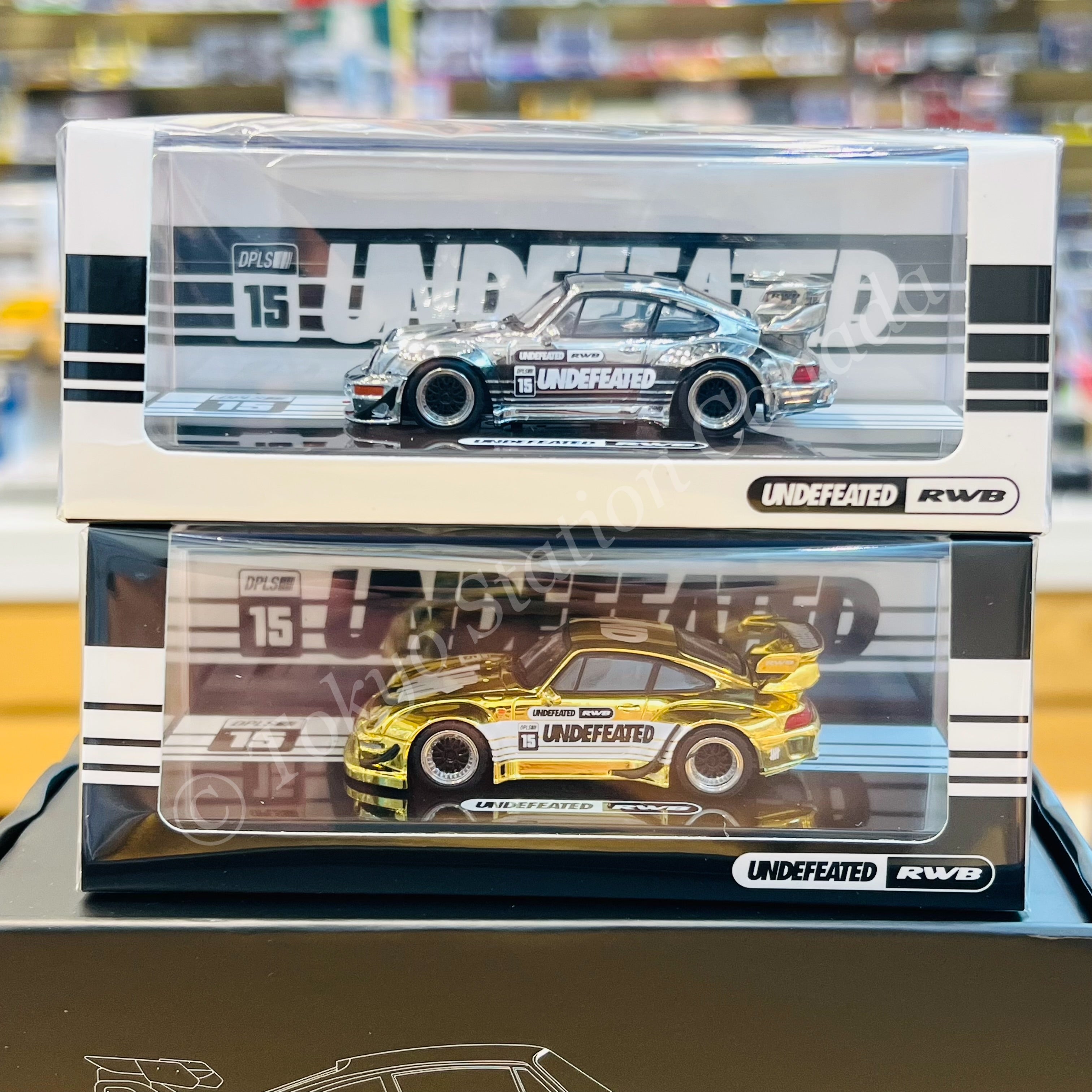 DPLS x RWB x INNO64 1/64 RWB 964 White and RWB 993 Black TASKL