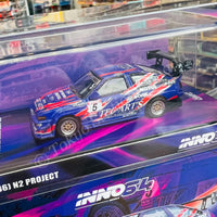 INNO64 1/64 TOYOTA SPRINTER TRUENO AE86 N2 PROJECT BY Tec-Art's IN64-AE86N2-TECART