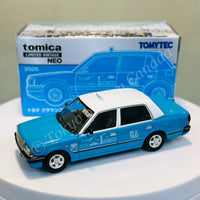 Tomytec Tomica Limited Vintage Neo 1/64 TOYOTA CROWN COMFORT Hong Kong TAXI 2025 LANTAU (Hong Kong Exclusive)