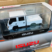 Model 1 1/64 Isuzu ELF NHR Custom Version White with Black Wheels LHD T66640