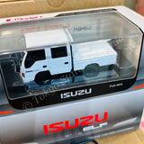 Model 1 1/64 Isuzu ELF NHR Custom Version White with Black Wheels LHD T66640