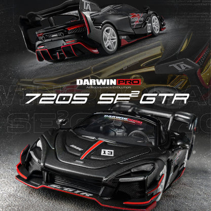 PREORDER CM MODEL 1/64 DarwinPro 720SeGTR Matt Black Special limited edition CM64-720SeGTR-02 (Approx. Release Date : NOV 2026 subject to manufacturer's final decision) **CHASE CARS ARE RANDOMLY PACKED**