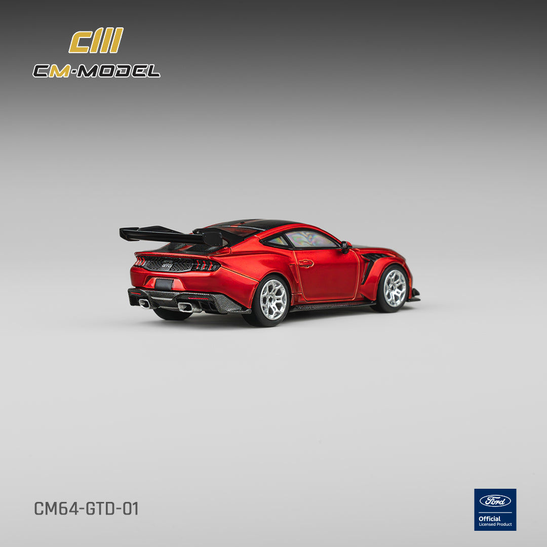 PREORDER CM MODEL 1/64 Ford Mustang GTD Chroma Flame CM64-GTD-01 (Approx. Release Date : Q4 2026 subject to manufacturer's final decision)