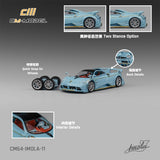 PREORDER CM MODEL 1/64 Pagani Imola Azzurro Sardegna CM64-IMOLA-11 (Approx. Release Date : Q3 2026 subject to manufacturer's final decision)