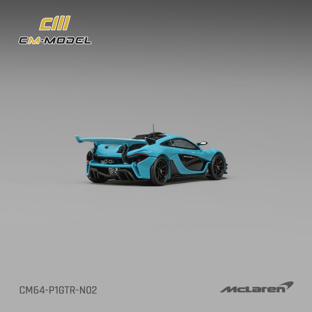 PREORDER CM MODEL 1/64 Mclaren P1GTR Iridium Blue CM64-P1GTR-N02  (Approx. Release Date : Q2 2027 subject to manufacturer's final decision)