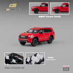PREORDER CM MODEL 1/64 Toyota Sequoia RED CM64-SEQUOIA-05 (Approx. Release Date : Q4 2025 subject to manufacturer's final decision)