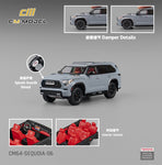 PREORDER CM MODEL 1/64 Toyota Sequoia Gray CM64-SEQUOIA-06 (Approx. Release Date : Q1 2026 subject to manufacturer's final decision)