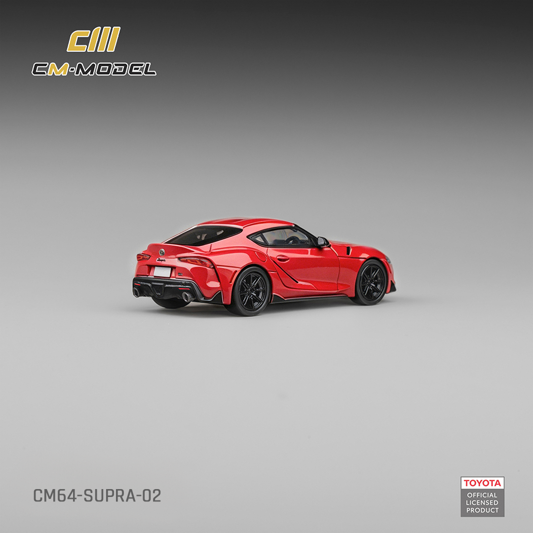 PREORDER CM MODEL 1/64 Toyota GR Supra Renaissance Red 2.0 CM64-Supra-02 (Approx. Release Date : Q4 2026 subject to manufacturer's final decision)