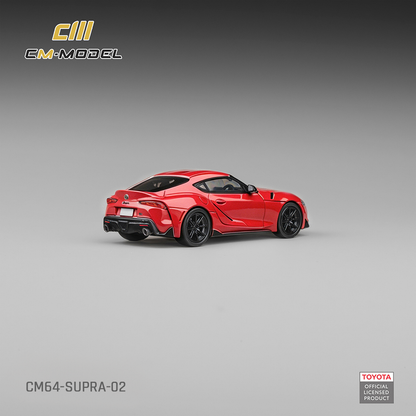 PREORDER CM MODEL 1/64 Toyota GR Supra Renaissance Red 2.0 CM64-Supra-02 (Approx. Release Date : Q4 2026 subject to manufacturer's final decision)